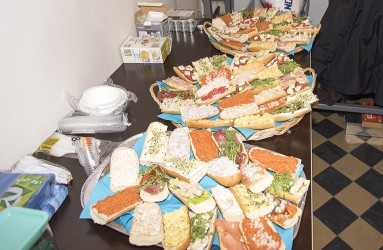 De catering was weer voortreffelijk